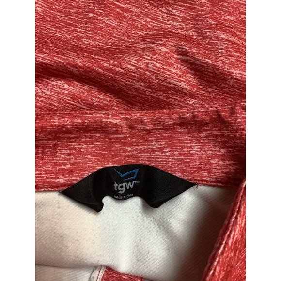 TGW Golf Quarter Zip Pullover Performance Golf Jacket. Heather Red Color Size 2X - Picture 4 of 5